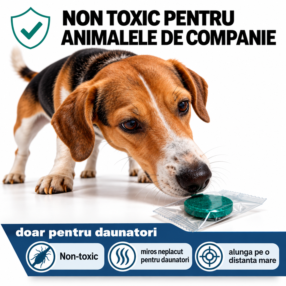 Capsule pentru alungarea rozătoarelor și a gândacilor - 30 tablete.